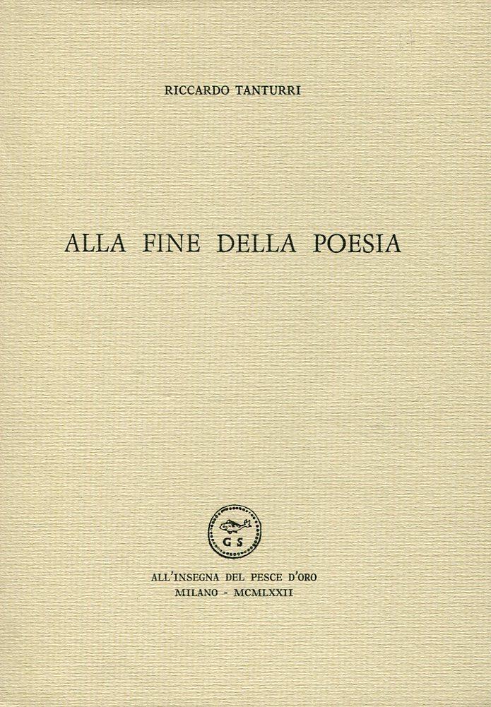 Alla fine della poesia