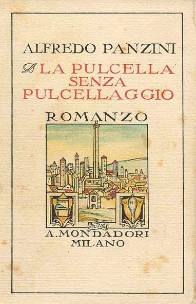 La pulcella senza pulcellaggio - Alfredo Panzini - copertina