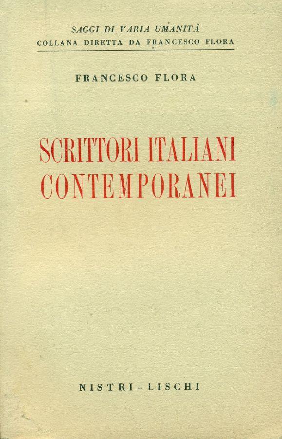 Scrittori italiani contemporanei