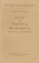 Saggi di poetica moderna (dal Tasso al Surrealismo)