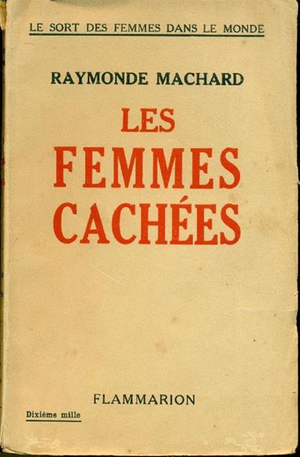 Les femmes cachées - Raymonde Machard - copertina
