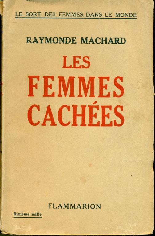 Les femmes cachées - Raymonde Machard - copertina