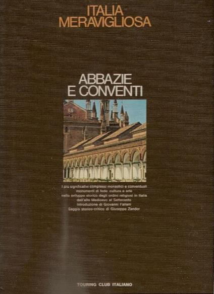 Abbazie e conventi - Giuseppe Zander - copertina
