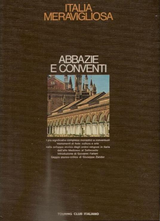 Abbazie e conventi - Giuseppe Zander - copertina