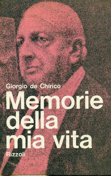 Memorie della mia vita - Giorgio De Chirico - copertina