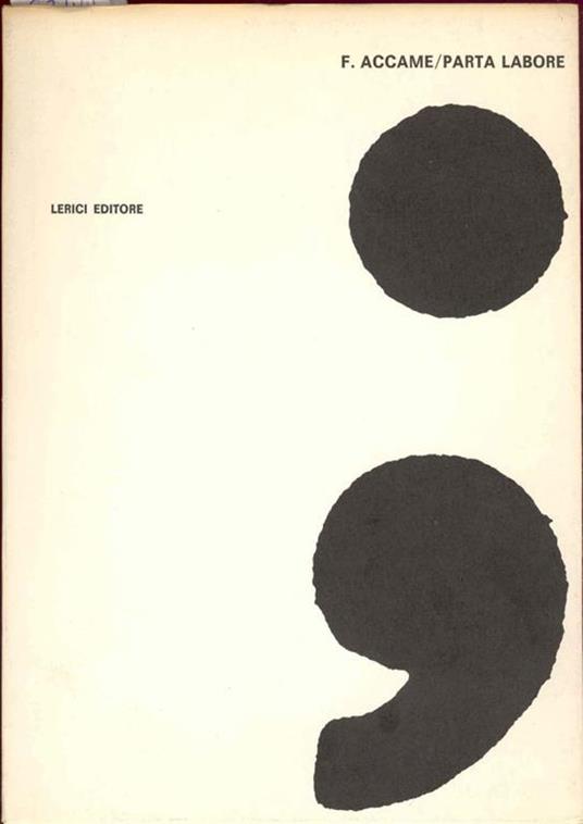 Parta labore - Felice Accame - copertina