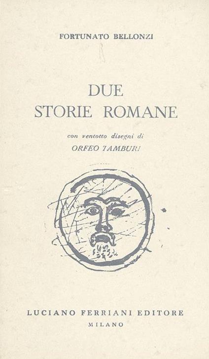 Due storie romane - Fortunato Bellonzi - copertina