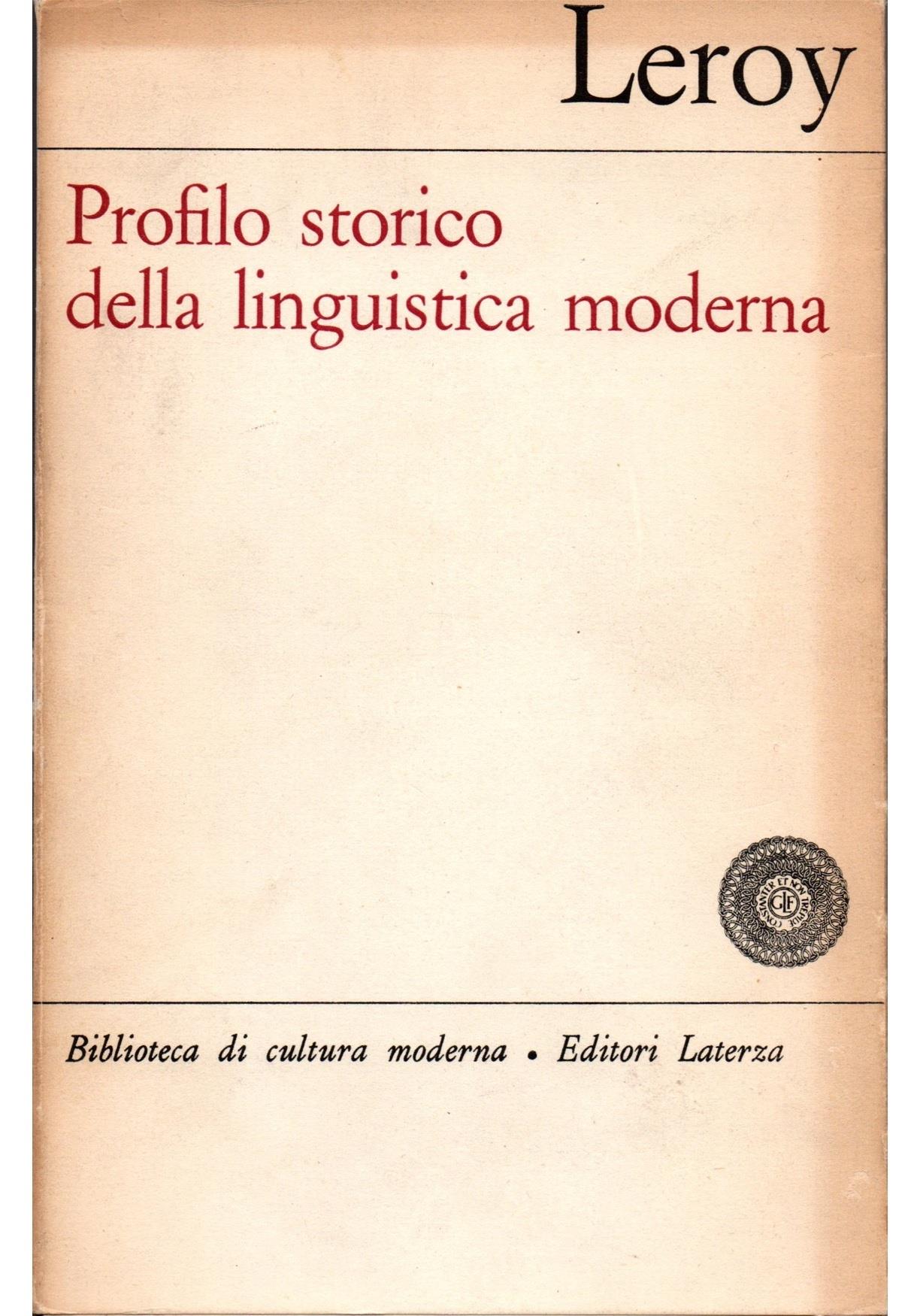 Profilo storico della linguistica moderna