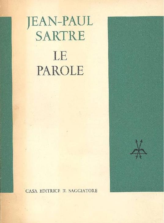 Le parole - Jean-Paul Sartre - copertina
