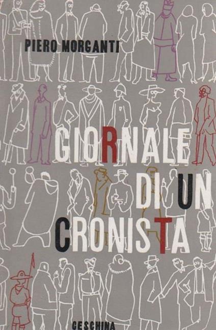 Giornale di un cronista - Piero Morganti - copertina