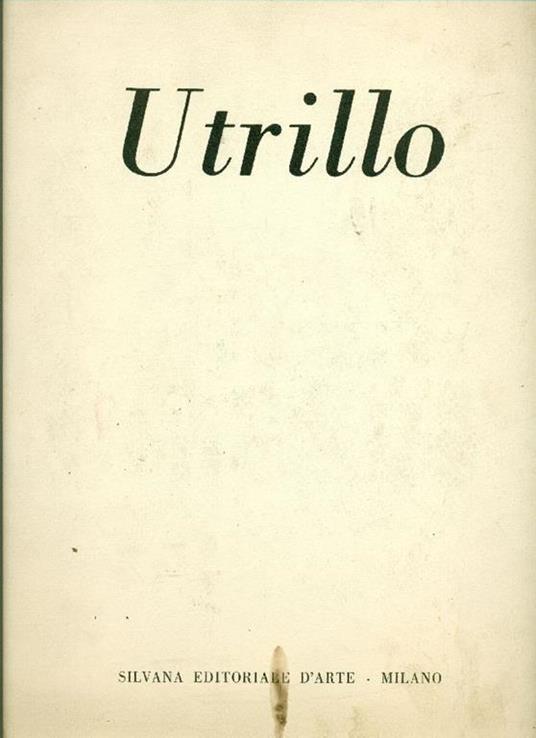 Utrillo - George Waldemar - copertina