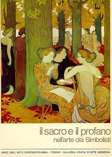 Il sacro e il profano nell'arte dei Simbolisti - Luigi Carluccio - copertina