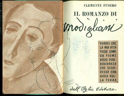 Il romanzo di Modigliani - Clemente Fusero - copertina