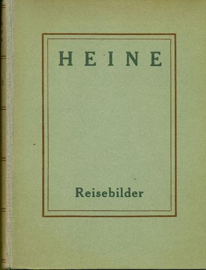 Reisebilder - Heinrich Heine - copertina