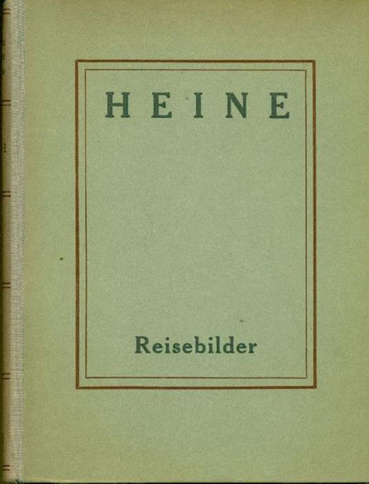 Reisebilder - Heinrich Heine - copertina
