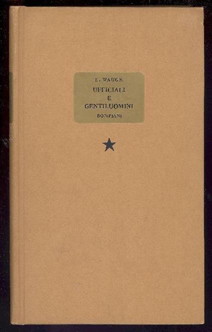 Ufficiali e gentiluomini - Evelyn Waugh - copertina