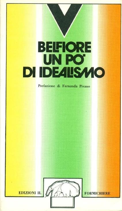 Un pò di idealismo - Furio Belfiore - copertina