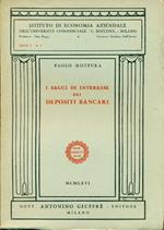 I saggi di interesse dei depositi bancari
