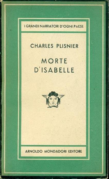 Morte d'Isabelle - Charles Plisnier - copertina