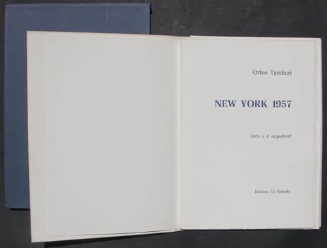 New York 1957 - Orfeo Tamburi - 2