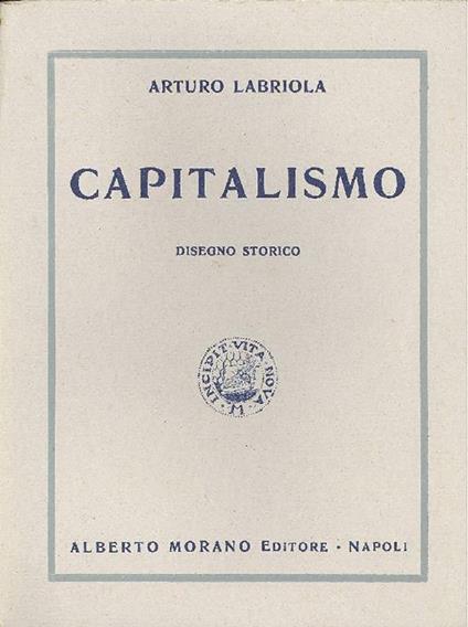 Capitalismo - Arturo Labriola - copertina