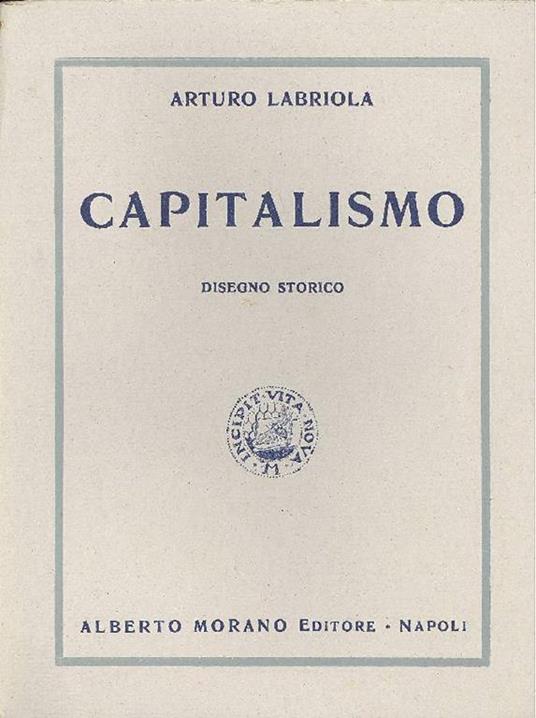 Capitalismo - Arturo Labriola - copertina