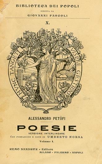 Poesie - Sándor Petöfi - copertina