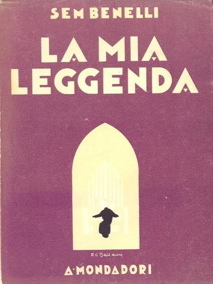La mia leggenda - Sam Benelli - copertina
