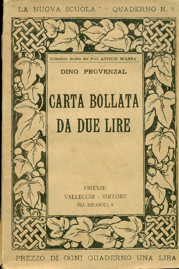 Carta bollata da due lire
