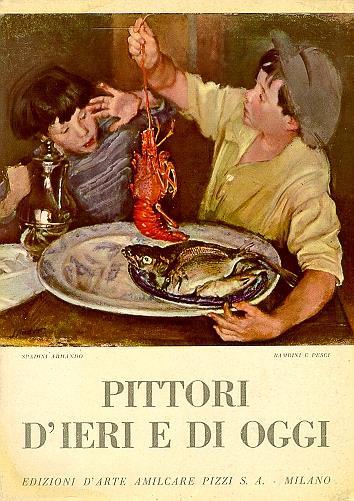 Pittori d'ieri e di oggi - Orio Vergani - copertina