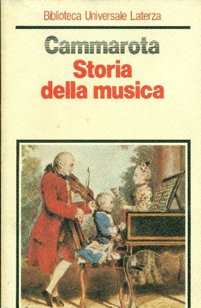 Storia della musica - Lionello Cammarota - copertina