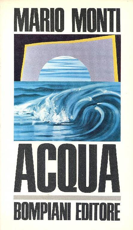 Acqua - Mario Monti - copertina