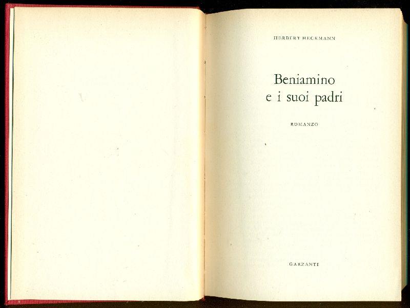Beniamino e i suoi padri
