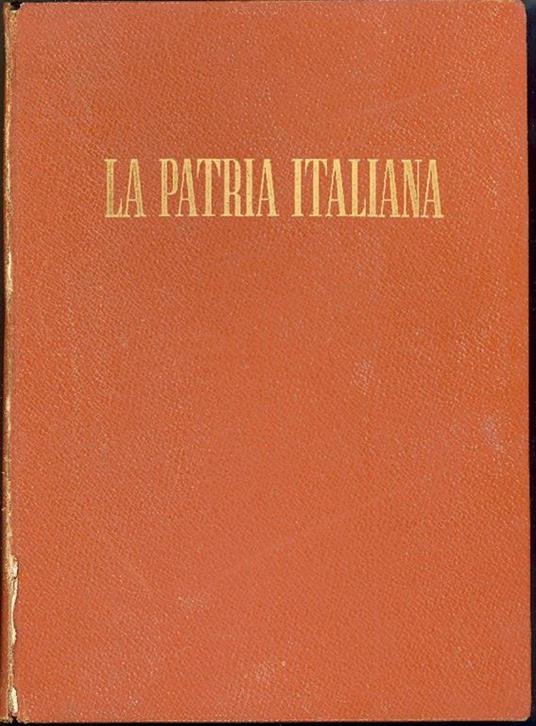La patria italiana - Armando Lodolini - copertina