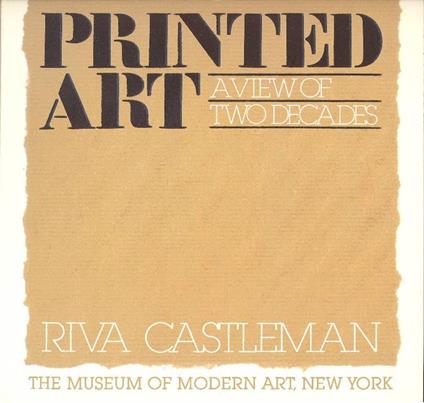 Printed art - Riva Castleman - copertina