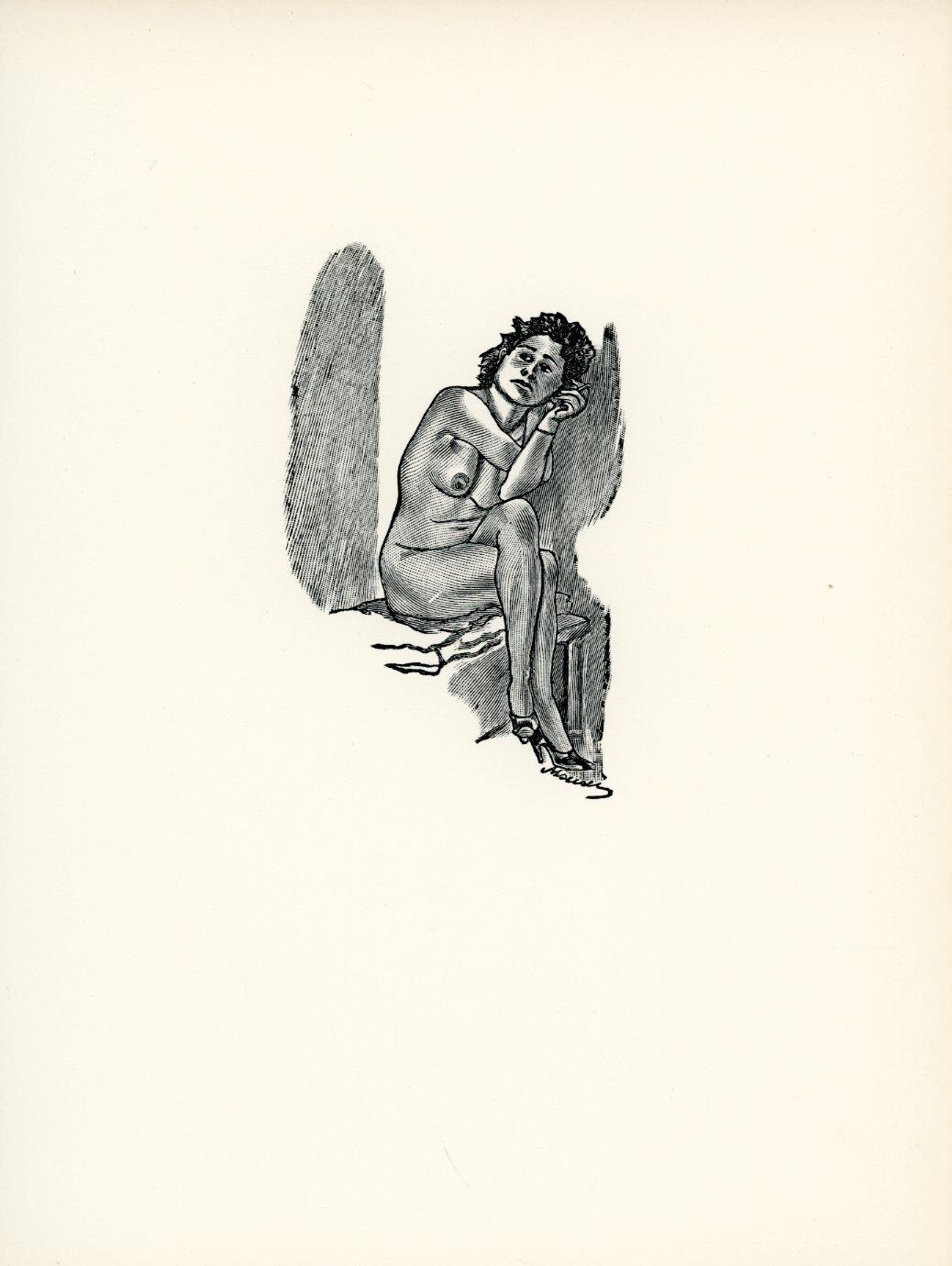 72 disegni di Maccari, assortiti, incisi in legno da Ernesto Romagnoli