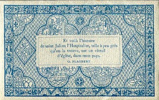 La légende de Saint Julien l'hospitalier - Gustave Flaubert - copertina