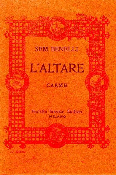L' altare - Sam Benelli - copertina