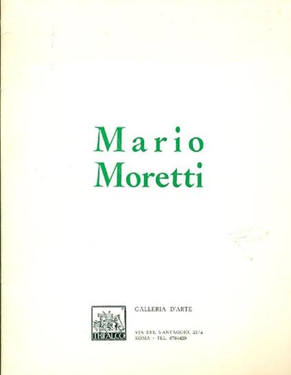 Mario Moretti - Mario Moretti - copertina