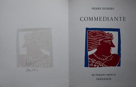 Commediante - Pierre Seghers - 2