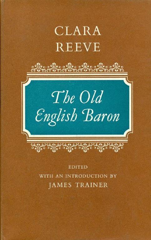 The old english baron. A gothic story - Clara Reeve - copertina
