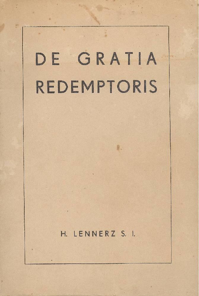 De gratia redemptoris