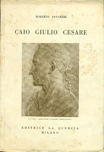 Caio Giulio Cesare - Roberto Savarese - copertina