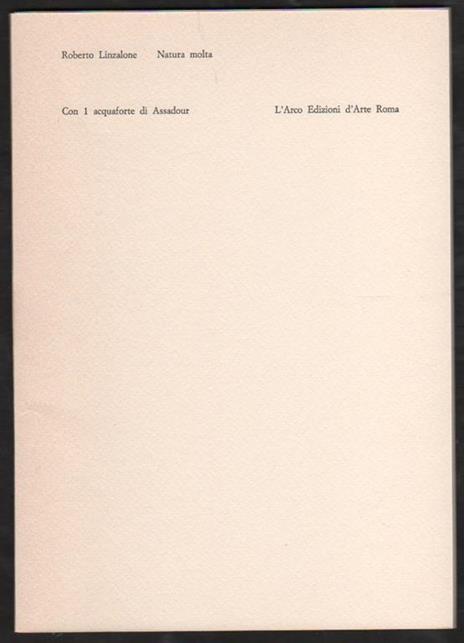 Natura morta - Roberto Linzalone - 2