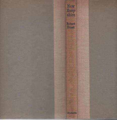 New Hampshire - Robert Frost - 2