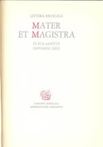 Mater et magistra