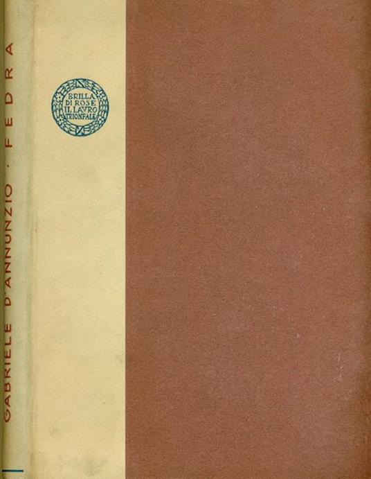 Fedra - Gabriele D'Annunzio - copertina