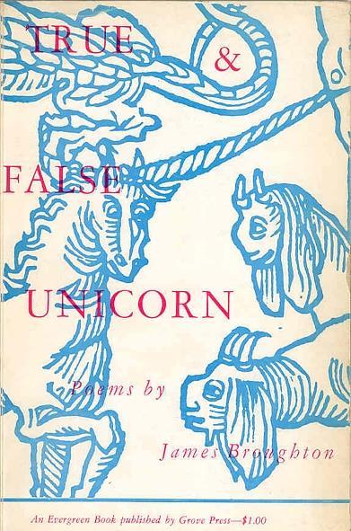 True e false unicorn - James Broughton - copertina
