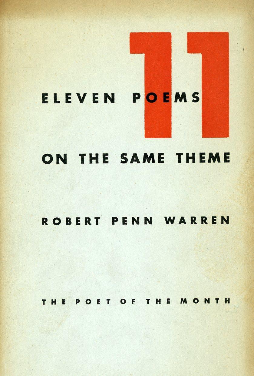 Eleven poems on the Same Theme
