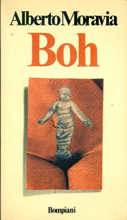 Boh - Alberto Moravia - copertina